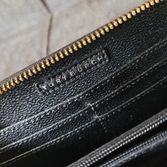 Tory Burch Black Leather Continental Wallet - Picture 4 of 16